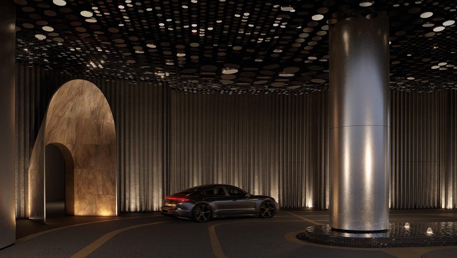 Grand arrival lobby