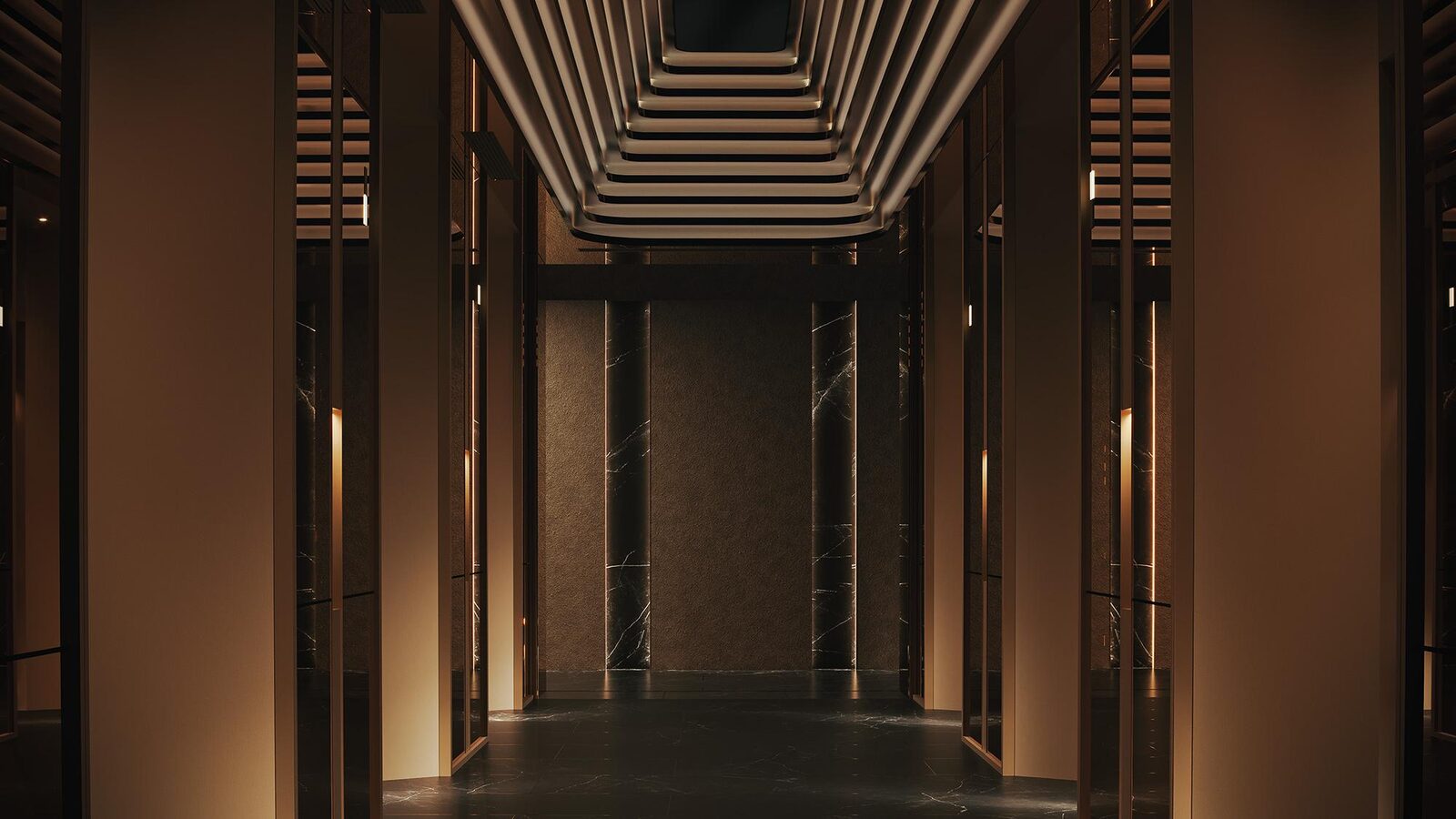 Private lift lobby