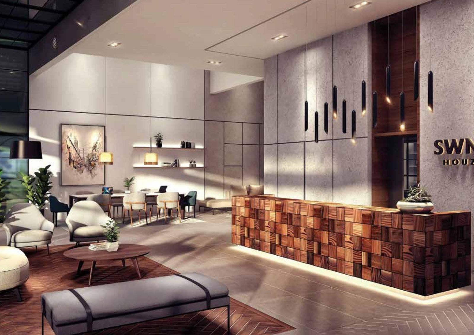 SWNK Houze lobby lounge